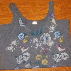 T La Floral Tank